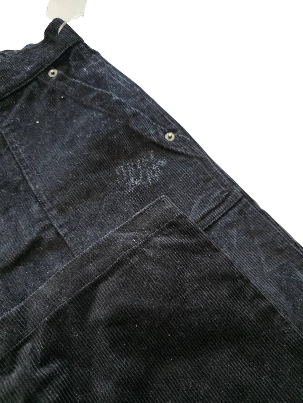 Honor the Gift Black Corduroy Amp'd Chore Workwear Pants Teens 14